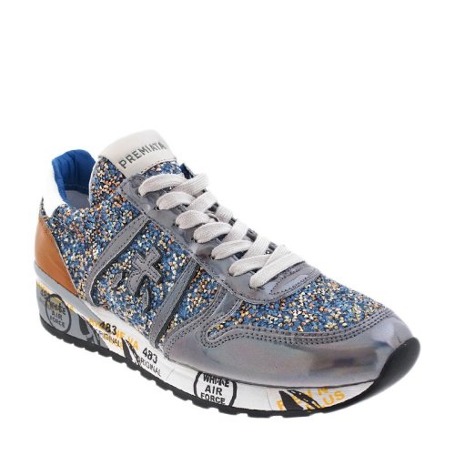 premiata/普拉米亚达 女士银色亮片运动鞋