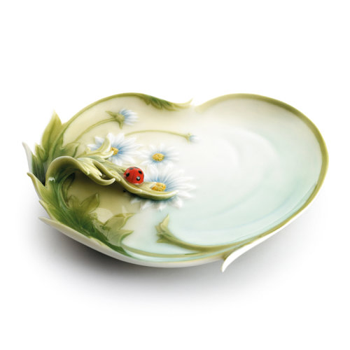 franz/法蓝瓷 飘然忘忧 瓢虫点心盘