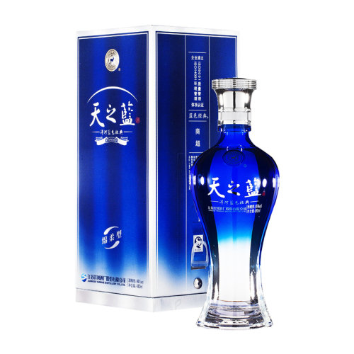 【洋河蓝色经典】天之蓝 46度 480ml*1瓶