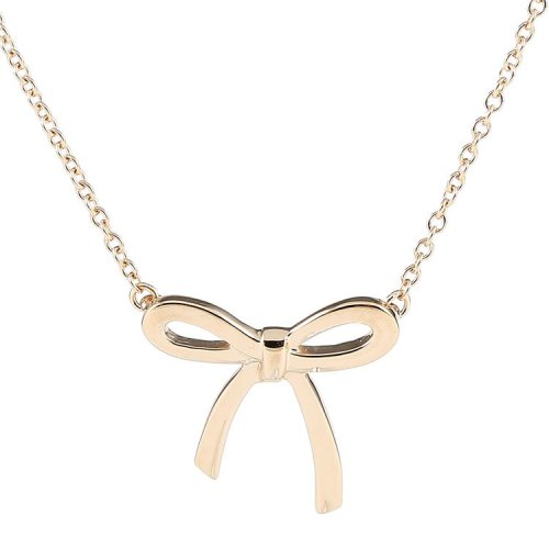 (蒂芙尼) paloma picasso系列18k金蝴蝶结项链