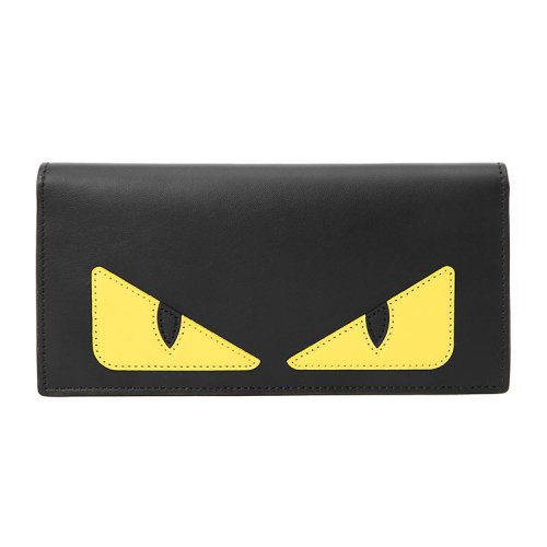 fendi(芬迪) 黄眼睛小怪兽长款钱包