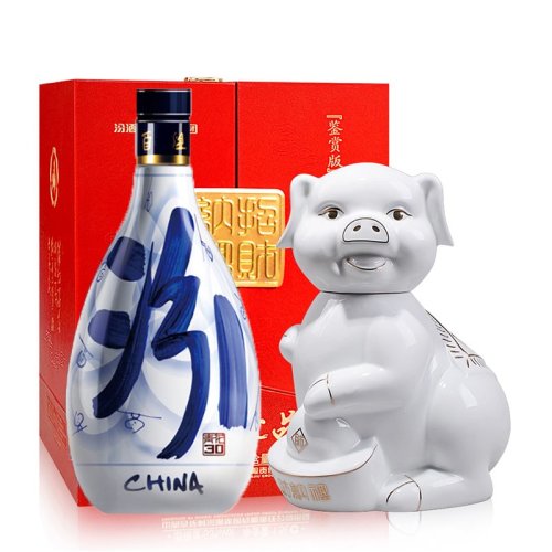汾酒53度青花30 生肖猪1.