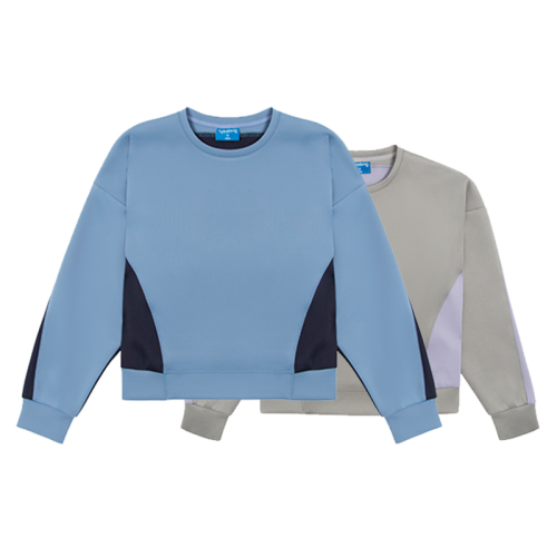 网易严选/网易严选 yessing女式时尚拼色蝙蝠袖卫衣 女卫衣