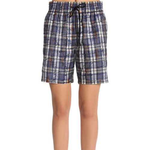 博柏利/burberry 18年春夏 女性 时尚 蓝色 女士短裤 4072849 117