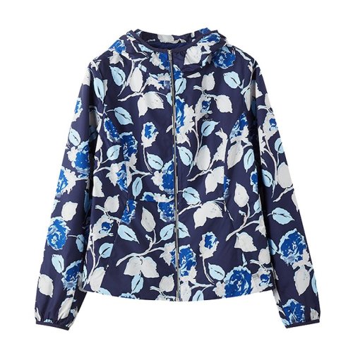 gant/甘特 2019早春新品 女士夹克 大身印花连帽单夹克外套 4700078