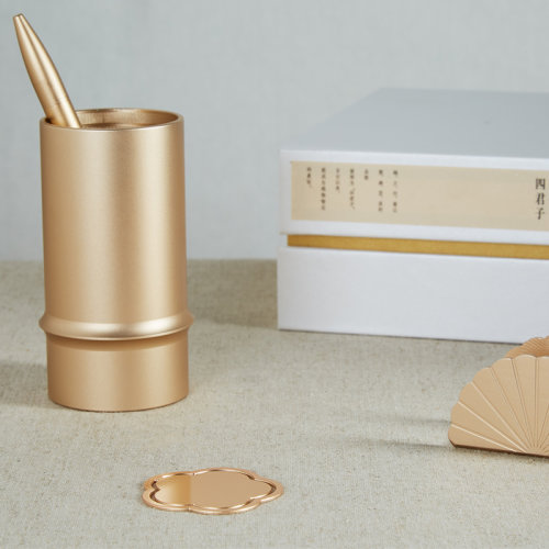 xin yi da guan/新绎大观四君子办公套装 商务礼品精品