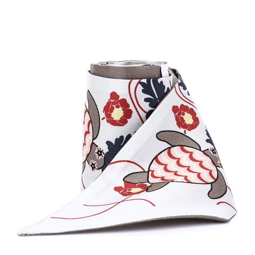 【designer acc】furla/芙拉桑蚕丝材质乌龟印花图案女士丝巾
