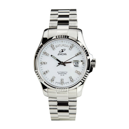 enicar/英纳格 automatic- original系列自动机械手表 男士 男表 白盘