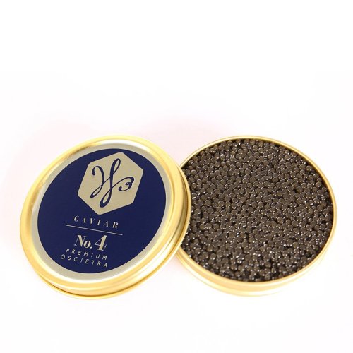 4 premium oscietra 混血鲟(12年或以上)米其林星级食材