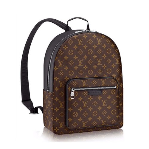 louis vuitton/路易威登 老花经典帆布/配皮josh男士双肩包 m41530(附