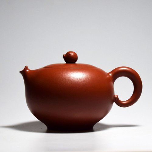 mingdeyuan/明德园 福壶 猪年生肖纪念壶 紫砂壶 全手工朱泥手拉壶