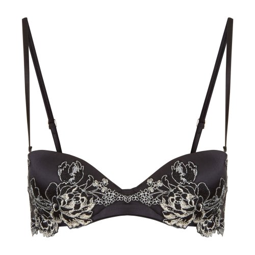laperla/萝贝拉女士peony系列18秋冬新品时尚奢华蚕丝可拆卸性感文胸