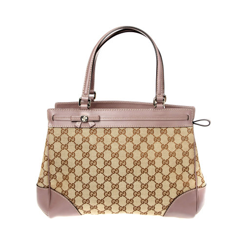 【gucci古驰 手提包】gucci(古琦)女士棕色手提包 257063 001998