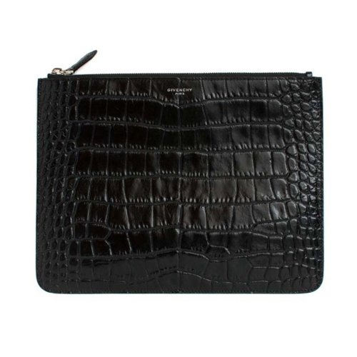 givenchy/纪梵希 男士黑色牛皮手拿包 bk06072396-001-034#180704zel