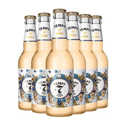 进口精酿 丹麦皇家布鲁尼诱惑七号接骨木味露酒 330ml 6瓶