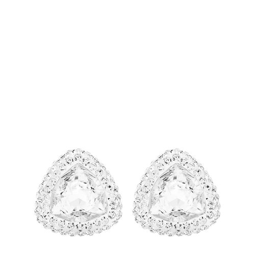 swarovski/施华洛世奇 女士镀钯色水晶begin stud耳环 5098511