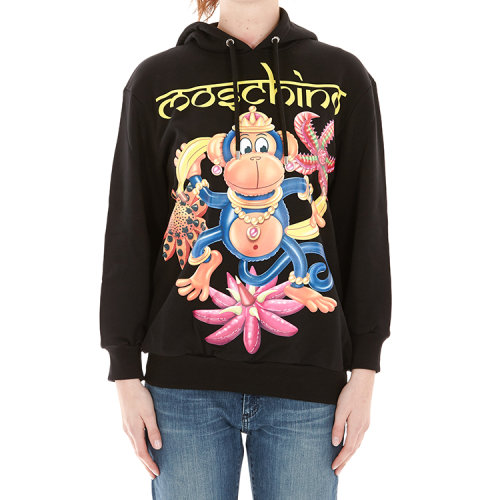 【17春夏】moschino/莫斯奇诺 女士 纯棉 卡通印花 卫衣 br