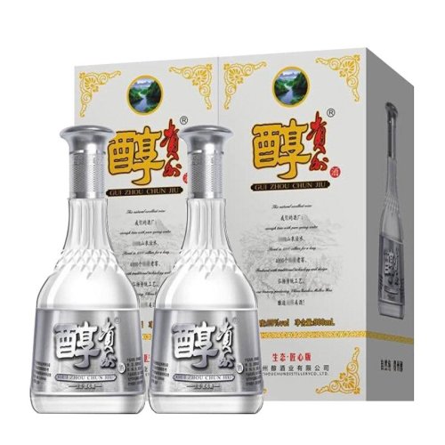 贵州醇 生态匠心银贵 42度 500ml 2瓶