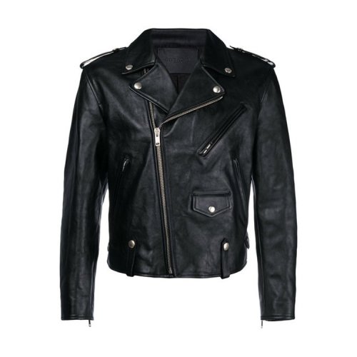 【18秋冬】 givenchy/纪梵希 男士皮衣 时尚 百搭 黑色 3186