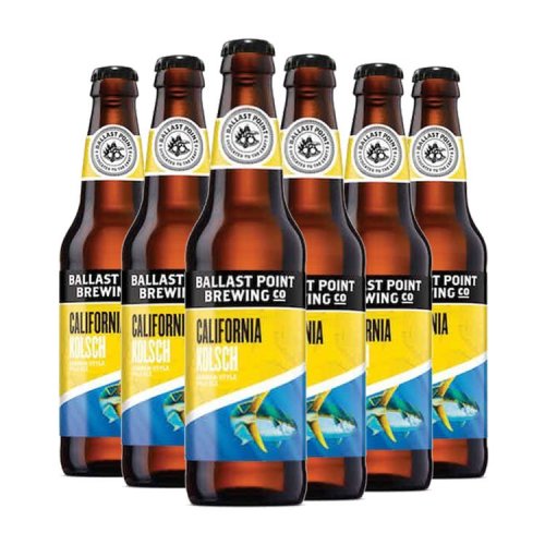 美国进口精酿啤酒 巴乐丝平/岬角淡色艾尔啤酒 ballast point 355ml 6