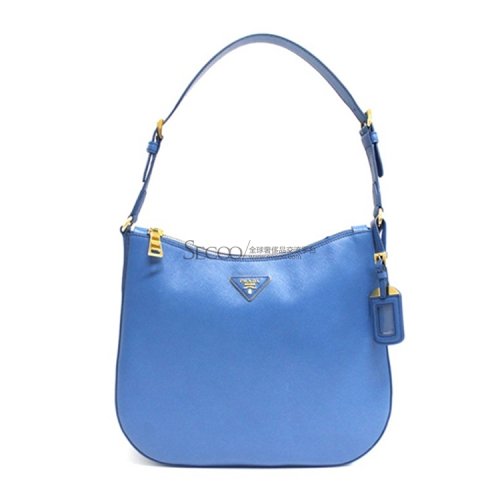prada普拉达蓝色单肩包br4903 nzv f0215