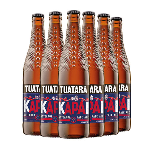 进口精酿啤酒 大蜥蜴新西兰版美式淡色艾尔啤酒 330ml*6 tuatara