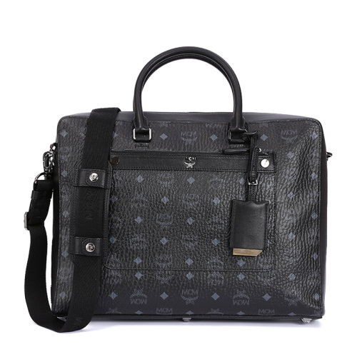 【包税】mcm/mcm 17秋冬新款男士牛皮公文包 mmf6amk03bk001-050#17