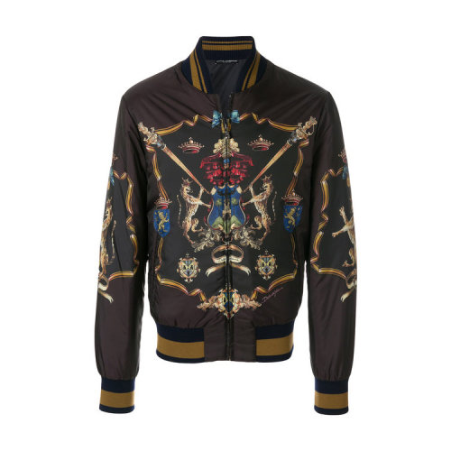 dolce&gabbana/杜嘉班纳 男士印花棉服外套 g9iz7t-hpmj1-hrc46