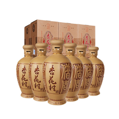 汾酒 陶瓶杏花村 42度 475ml*6