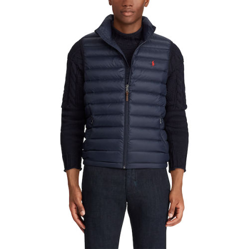 polo ralph lauren/拉夫劳伦马球 18新款男士小马标轻量鸭绒马甲