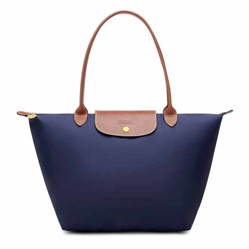 longchamp/珑骧 女士logo图案拉链休闲手提包1899089