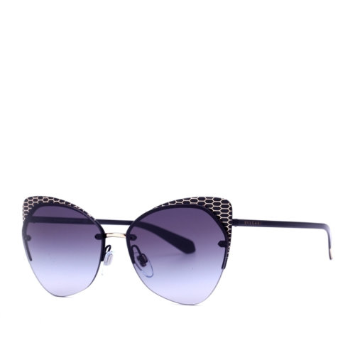 bvlgari/宝格丽大框太阳镜6096女款猫眼蛇纹框时尚墨镜