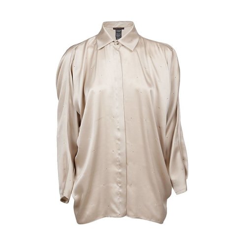 maxmara/麦丝玛拉 19年春夏 服装 翻领 女性 米色 女士长袖衬衫