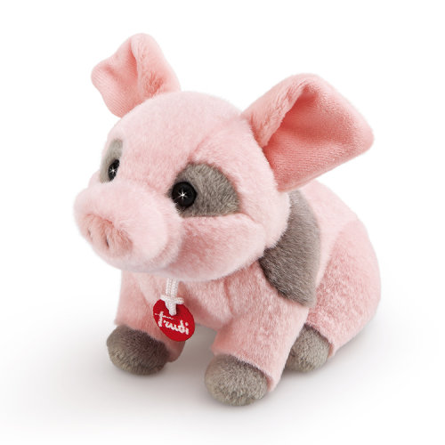 trudi/trudi粉色小猪玩偶 15cm 51119