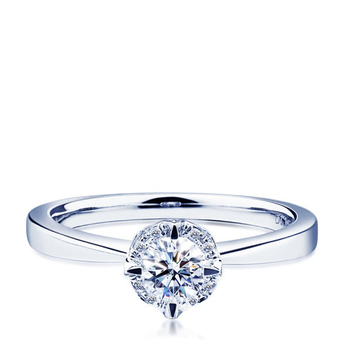 keer/千叶珠宝 星扉系列星扉18k金钻石戒指钻戒