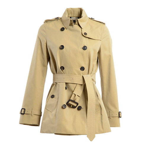 burberry/博柏利 女士 纯棉 腰带束腰 风衣 zi