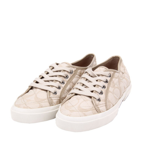 coach/蔻驰 女士休闲鞋 帆布鞋 运动鞋 q1951 米白 米色 39