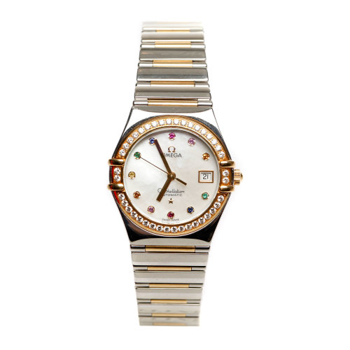 omega(欧米茄)星座彩虹女神系列女士机械腕表