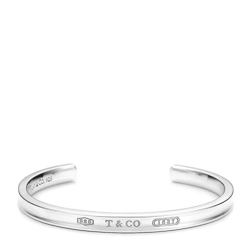 蒂芙尼tiffany 1837纯银开口cuff手镯grp02408