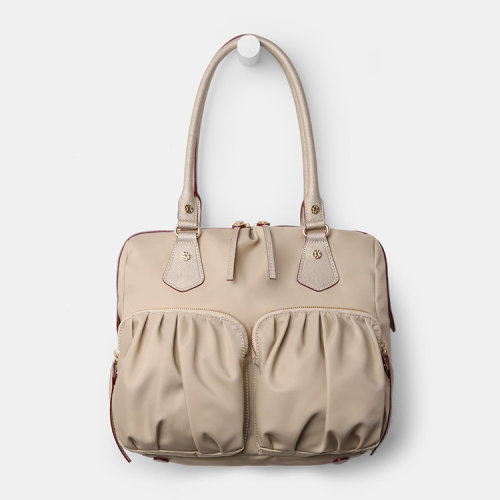 mz wallace 尼龙配牛皮 baby jane 单肩手提包