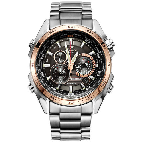 casio/卡西欧手表ef金属系列时尚运动多功能石英男表eqs-500db-1a2