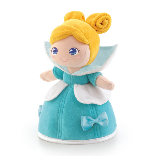 【truditrudi 毛绒布艺/娃娃】trudi毛绒卷发蓝衣小公主24cm 64251