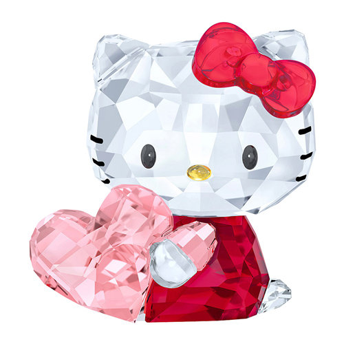 swarovski/施华洛世奇粉红心hellokitty摆件5135886