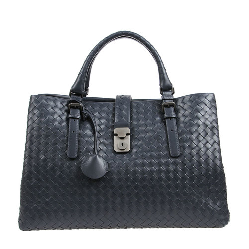bottega veneta/葆蝶家 牛皮女士经典编织带锁三层手提包 171265 vq