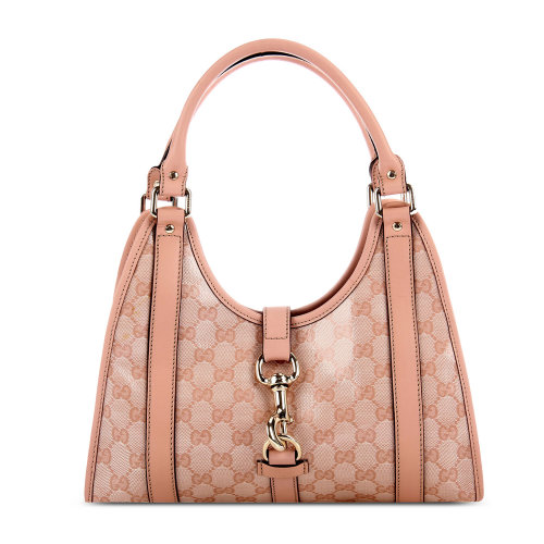 gucci(古驰) 粉色水晶面单肩包