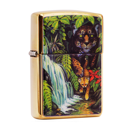 zippo打火机c95丛林豹
