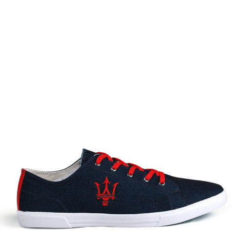 maserati 玛莎拉蒂休闲帆布板鞋