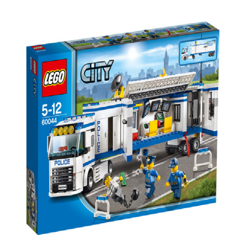乐高lego益智拼插积木拼装玩具 城市系列 流动警署l60044新品