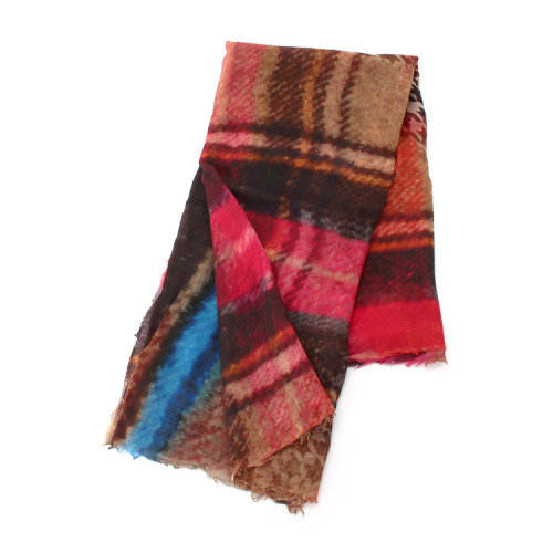 untitled 2015aw 女士纯毛多色印染围巾15307325