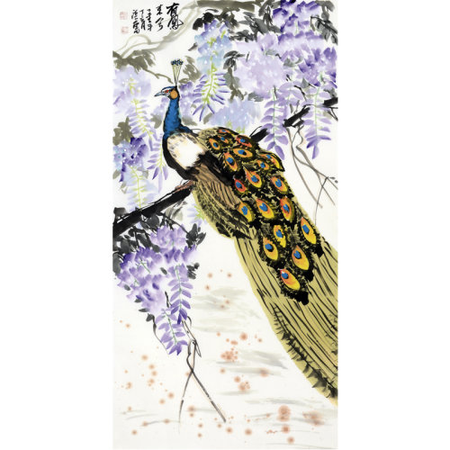 【mingjiahuayuan名家画院 传统水墨】张雷《有凤来兮》传统水墨 写意